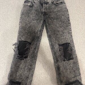 Distressed Gray Jeans We the Free